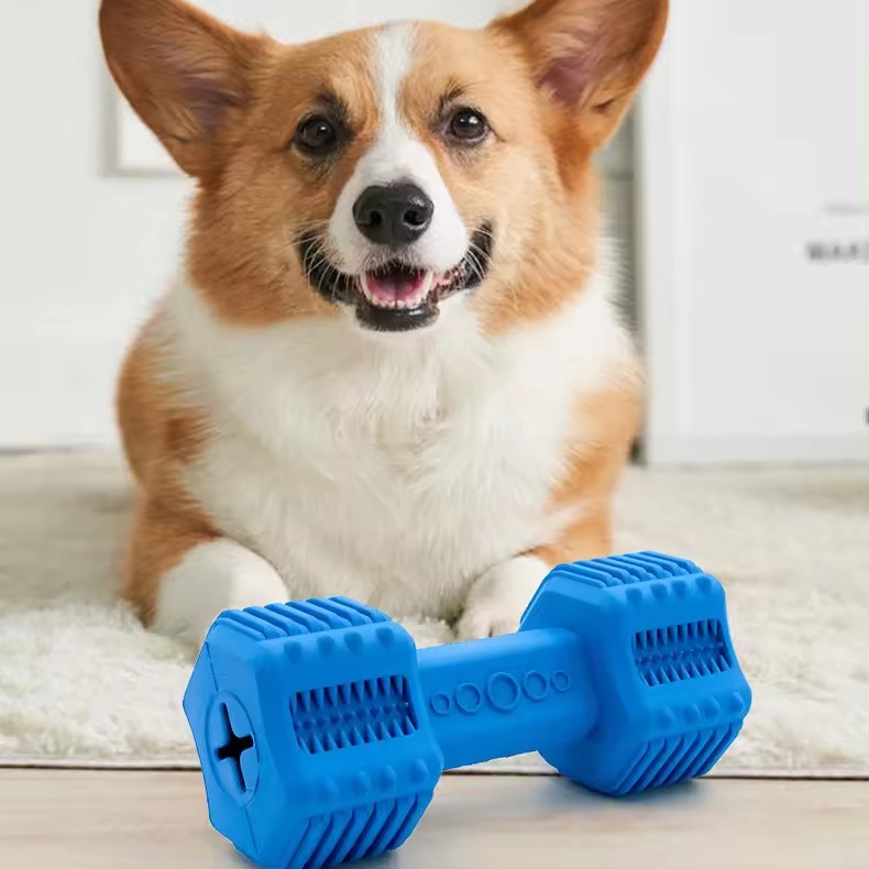 NOCH TECHNOLOGY CO LTD,Pet Toy Cotton Rope,Dumbbell Hiding Food,Peanut Shape Dog Teething Toy